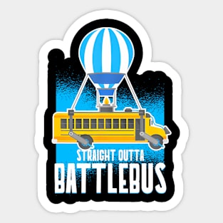 Straight Out The Battle Bus Video Sticker